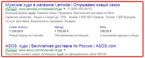 контекстная реклама в гугл